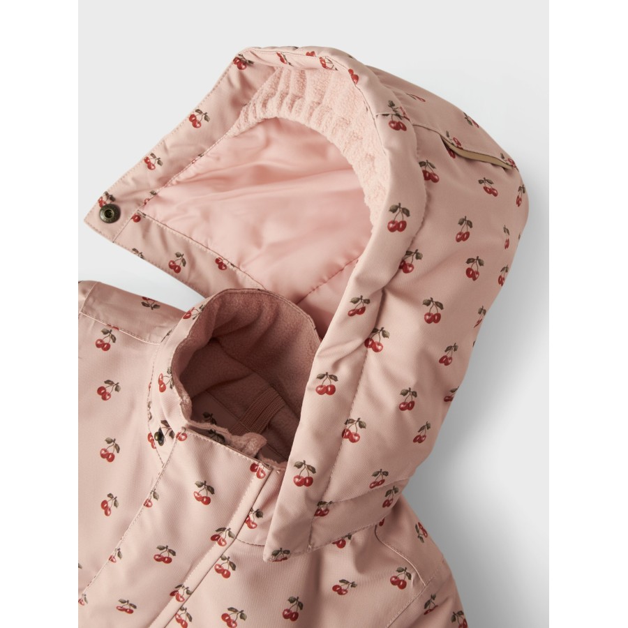 Lil' Atelier - Vinterjakke - Lasnow10 - Misty Rose Cherry - Billede 2