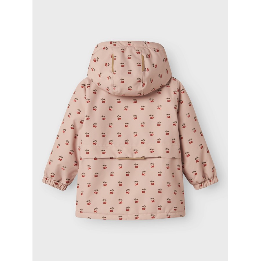 Lil' Atelier - Vinterjakke - Lasnow10 - Misty Rose Cherry - Billede 5