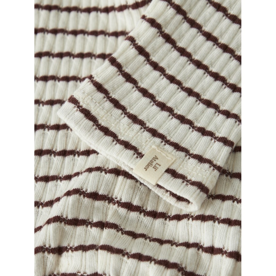 Lil' Atelier - Leggings - Sophia - Hot Chocolate - Billede 3