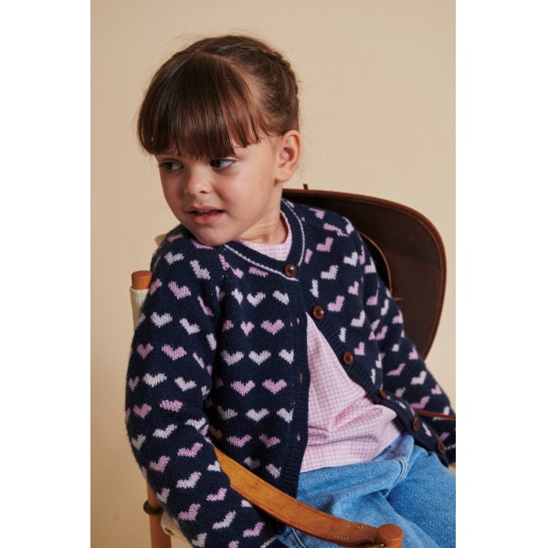 Cardigan i merinould