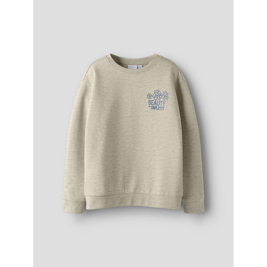 Name It - Sweatshirt - Noel - Peyote Melange - Billede 5