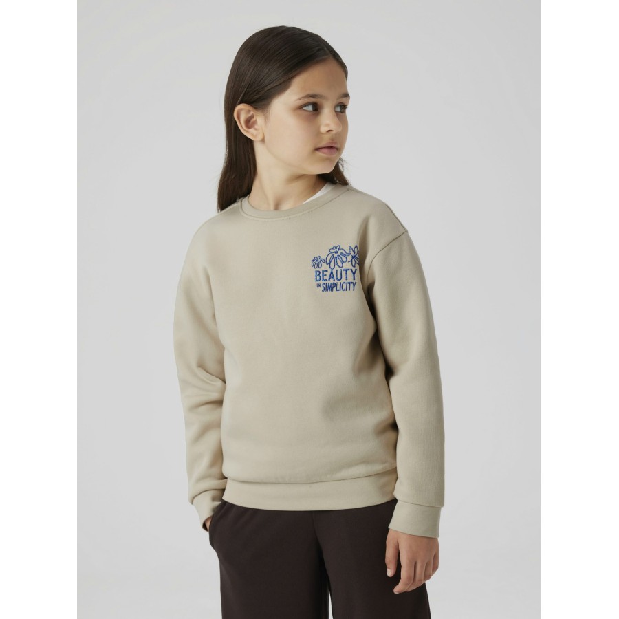 Name It - Sweatshirt - Noel - Peyote Melange - Billede 2