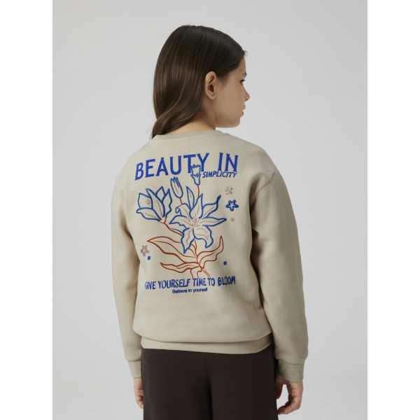 Name It - Sweatshirt - Noel - Peyote Melange