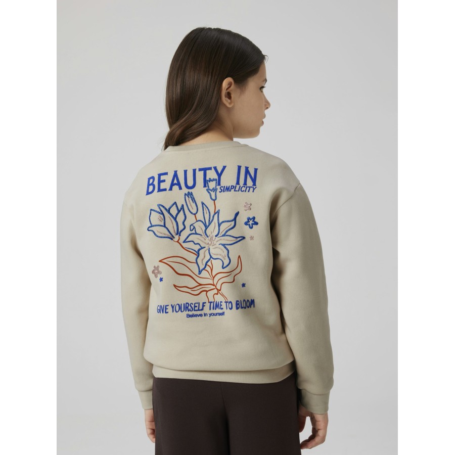 Name It - Sweatshirt - Noel - Peyote Melange