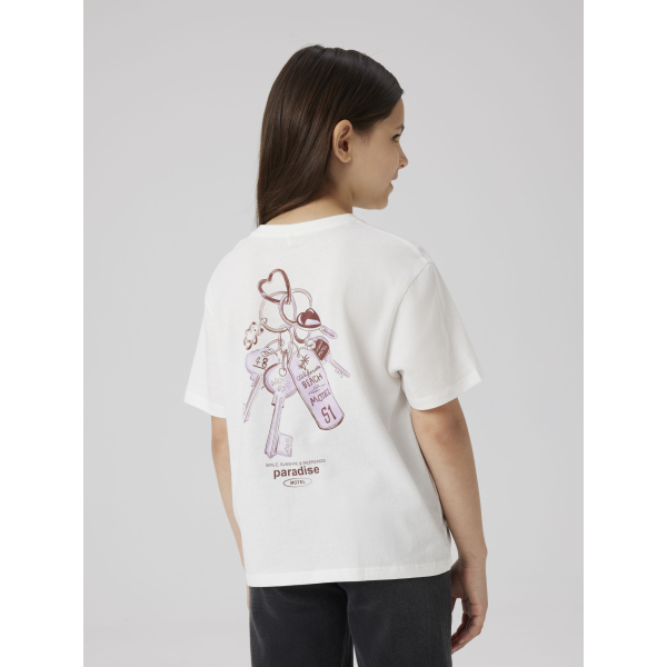 Name It t-shirt med rygprint