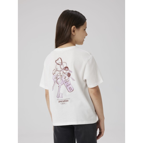 Name It t-shirt med rygprint