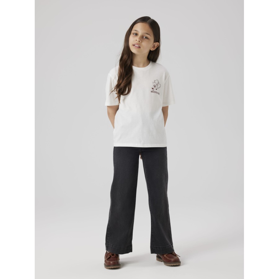 Name It - T-shirt - Novas - Cloud Dancer - Billede 2
