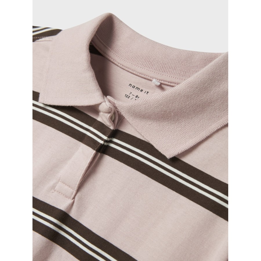 Name It - Polo Bluse - Obioma - Burnished Lilac - Billede 4