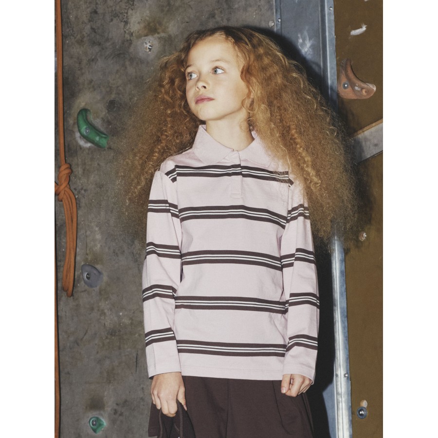 Name It - Polo Bluse - Obioma - Burnished Lilac - Billede 3