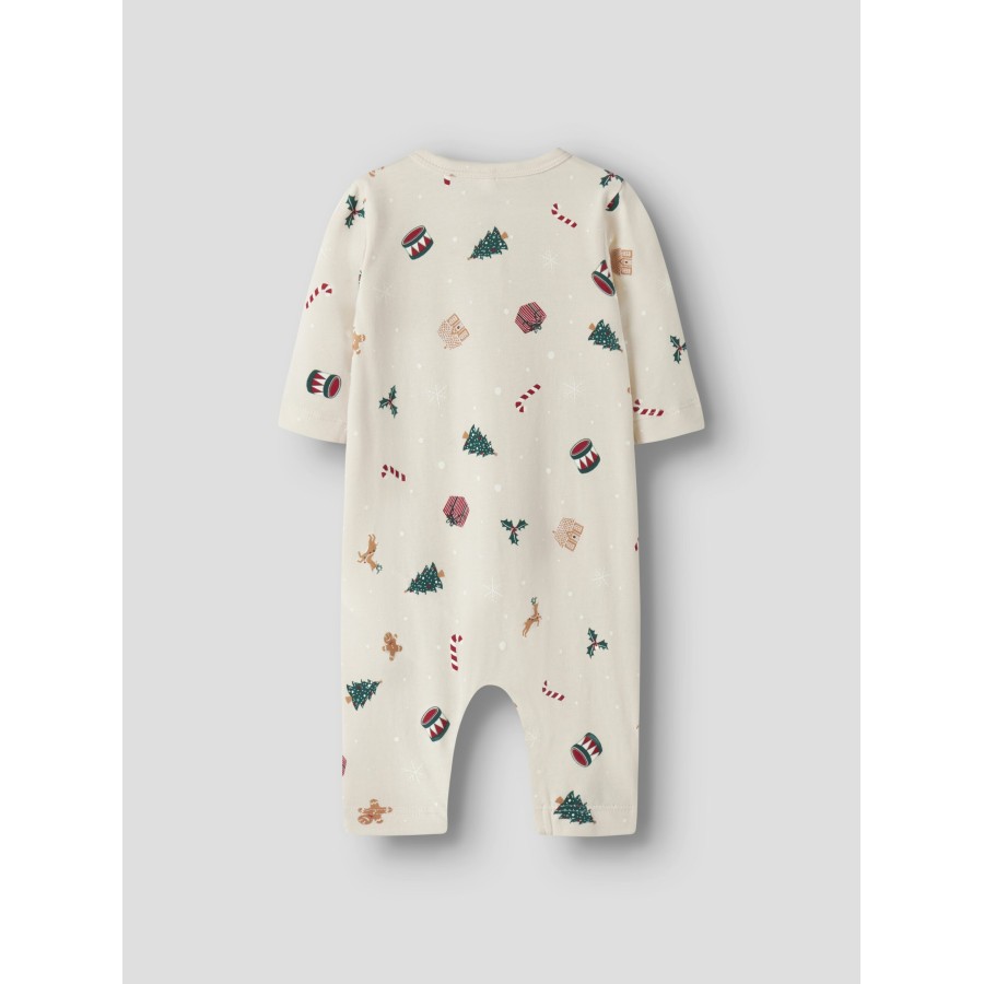 Name It - Julenattøj - Heldragt - Vismas - Whitecap Gray Xmas AOP - Billede 2