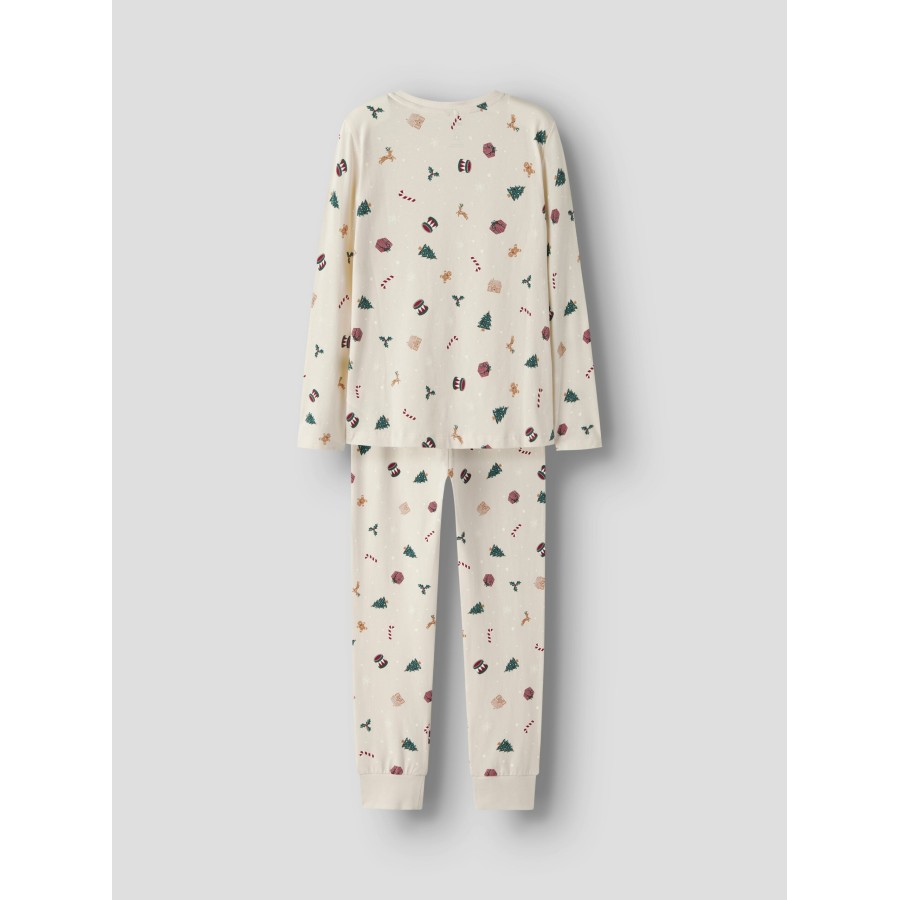 Name It - Julenattøj - Vismas - Whitecap Gray Xmas AOP - Billede 5