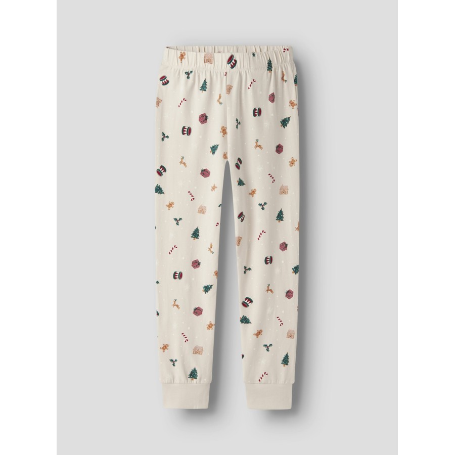 Name It - Julenattøj - Vismas - Whitecap Gray Xmas AOP - Billede 4