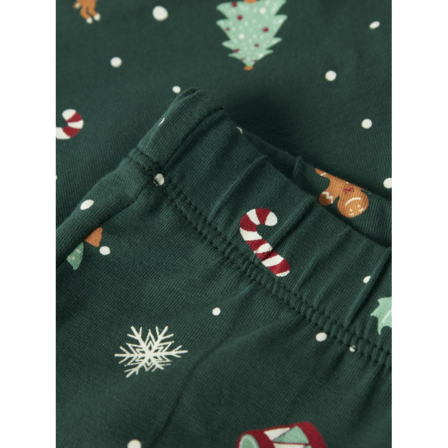 Name It - Julenattøj - Mini - Vismas - Botanical Garden Xmas AOP - Billede 3