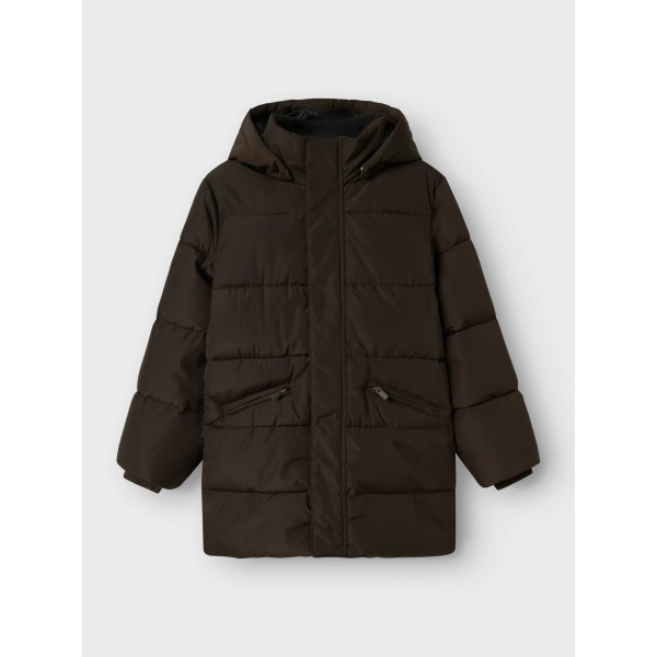 Name It lang vinterjakke til piger