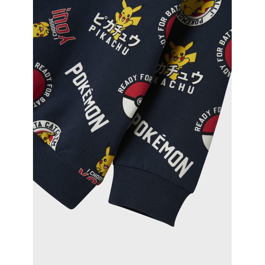 Name It - Sweatshirt - Silo Pokemon - Navy Blazer - Billede 5