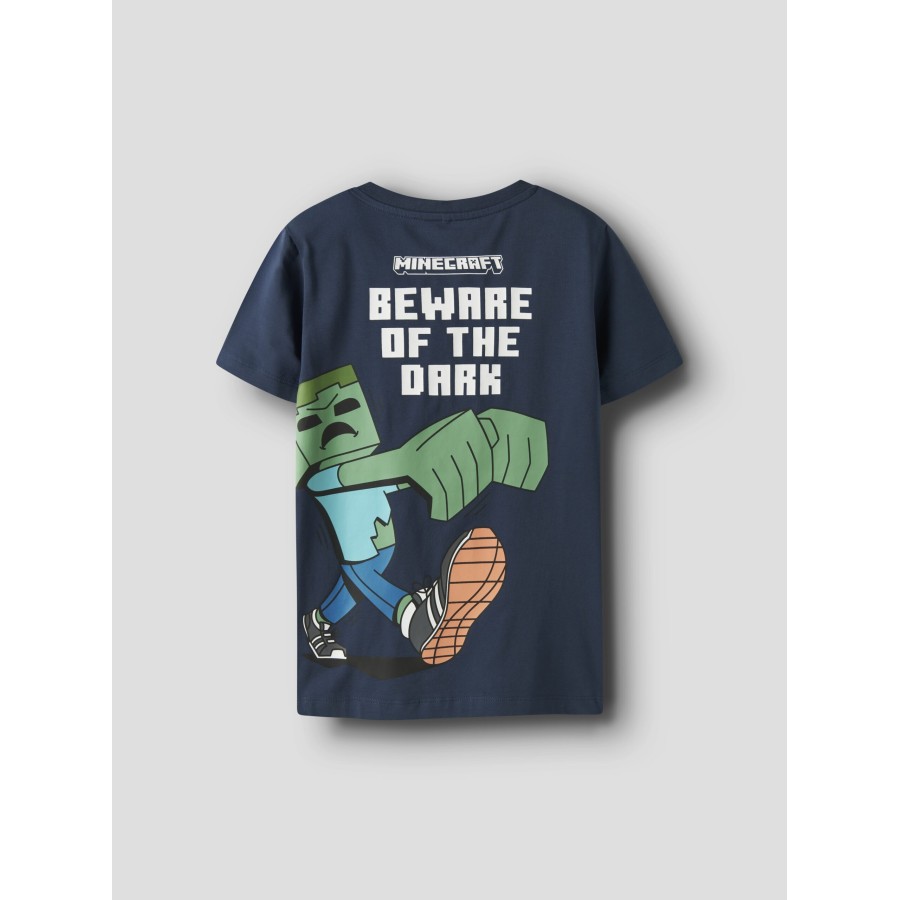 Name It - T-shirt - Saba Minecraft - Insignia Blue - Billede 2