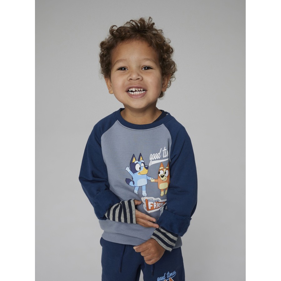 Name It - Sweatshirt - Silas Bluey - Tradewinds - Billede 3