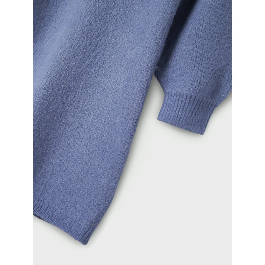 Name It - Strik kjole - Omarian - Blue Ice - Billede 4