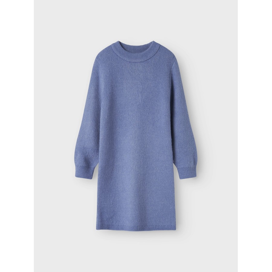 Name It - Strik kjole - Omarian - Blue Ice - Billede 3