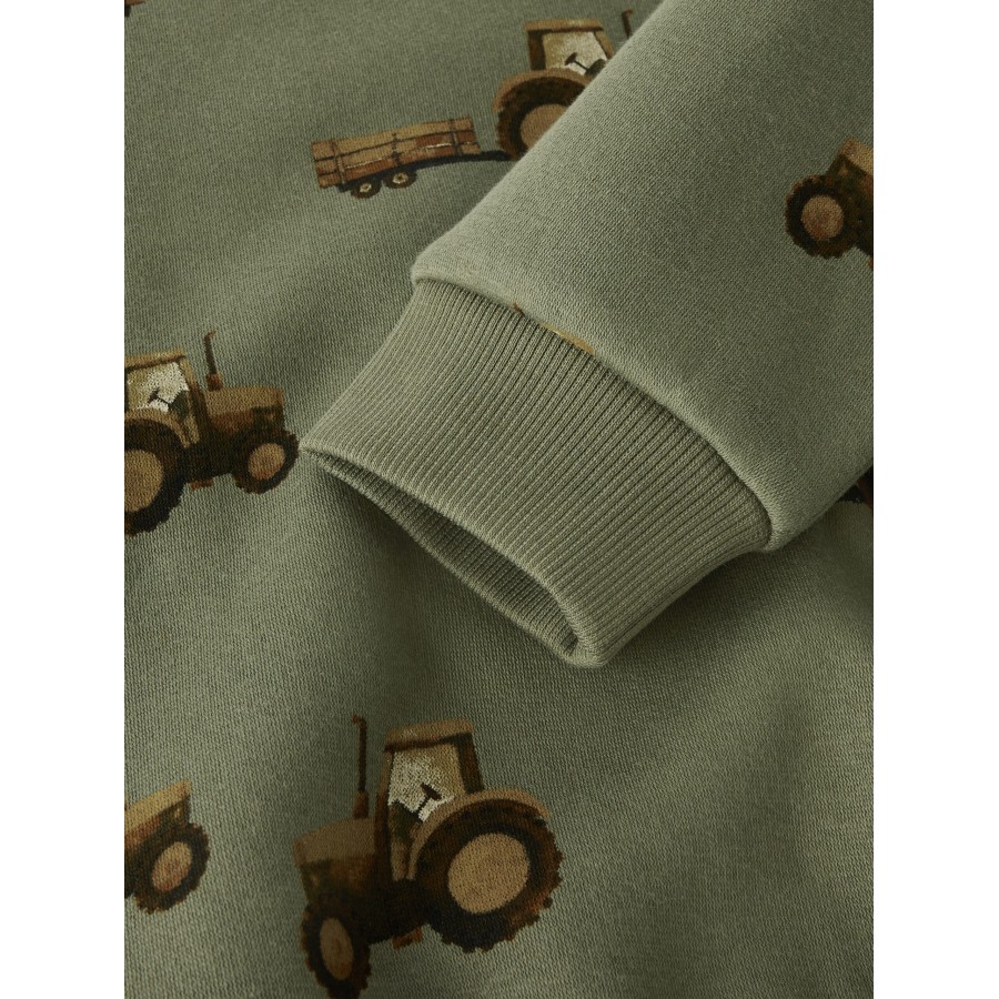 Name It - Sweatshirt - Opa - Dusty Olive - Billede 3