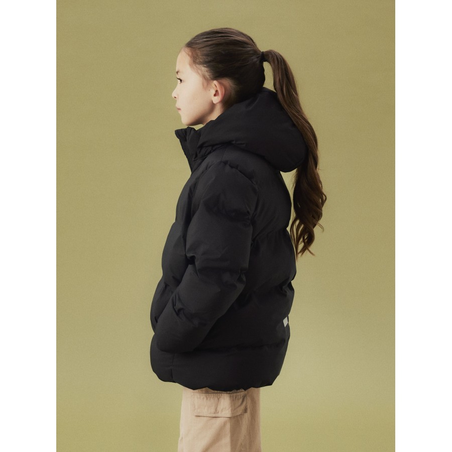 Name It - Puffer Vinterjakke - Musk - Black - Billede 4