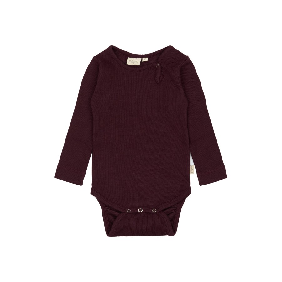 Petit Piao - Body - Modal Rib - Dark Grape