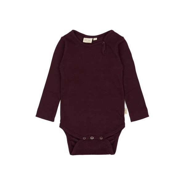 Petit Piao - Body - Modal Rib - Dark Grape