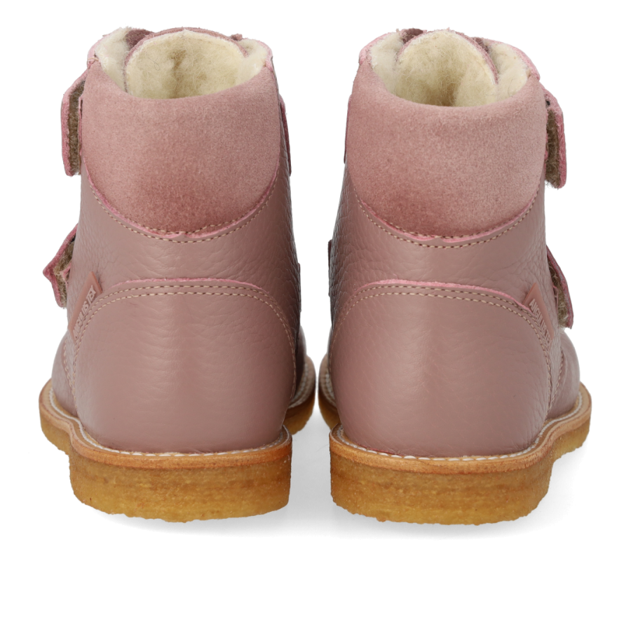 Angulus - TEX Vinterstøvle med hjerte - Faded Rose Multi - Billede 5