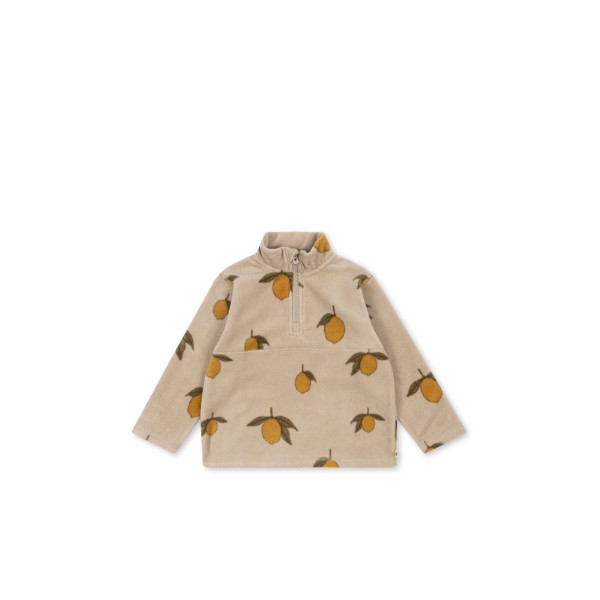 Konges Sløjd - Fleece Sweatshirt - Tavi - Mon Grand Citron