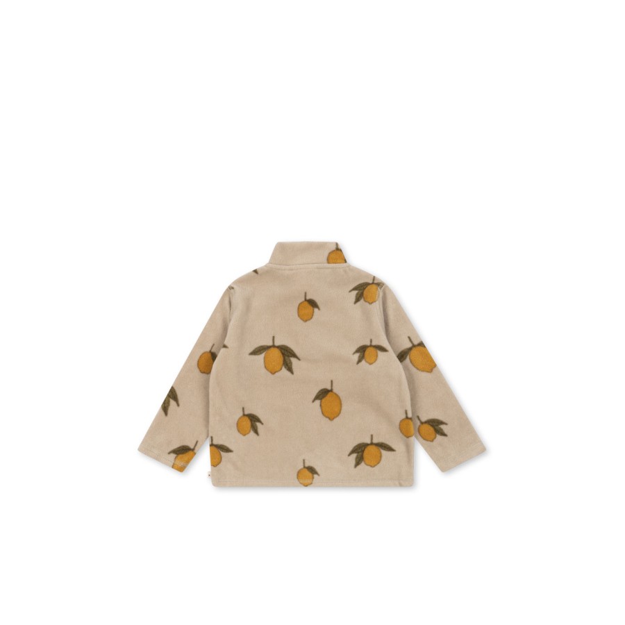 Konges Sløjd - Fleece Sweatshirt - Tavi - Mon Grand Citron - Billede 2