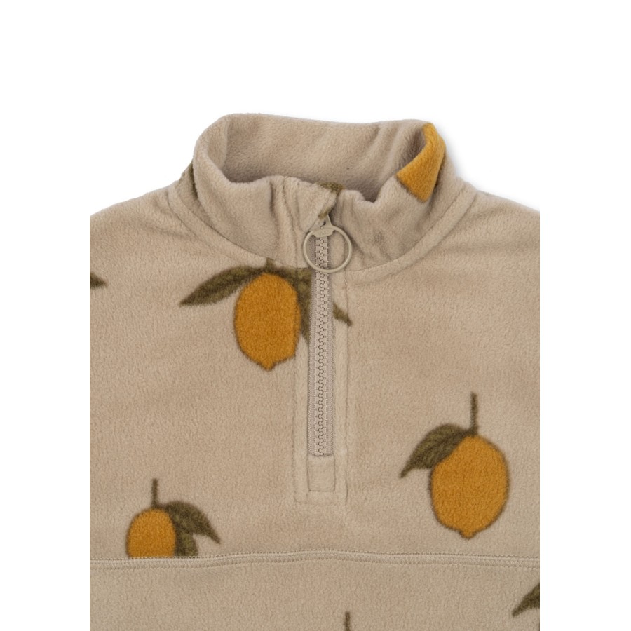 Konges Sløjd - Fleece Sweatshirt - Tavi - Mon Grand Citron - Billede 3