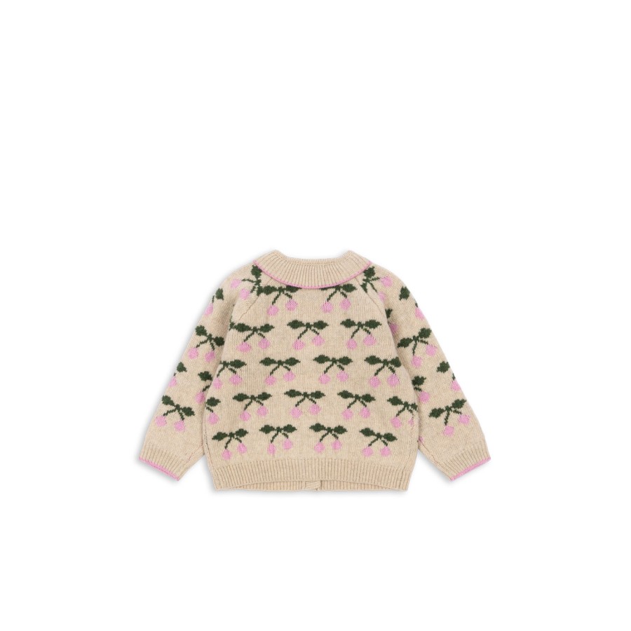 Konges Sløjd - Cardigan - Belou - Cherry - Billede 2