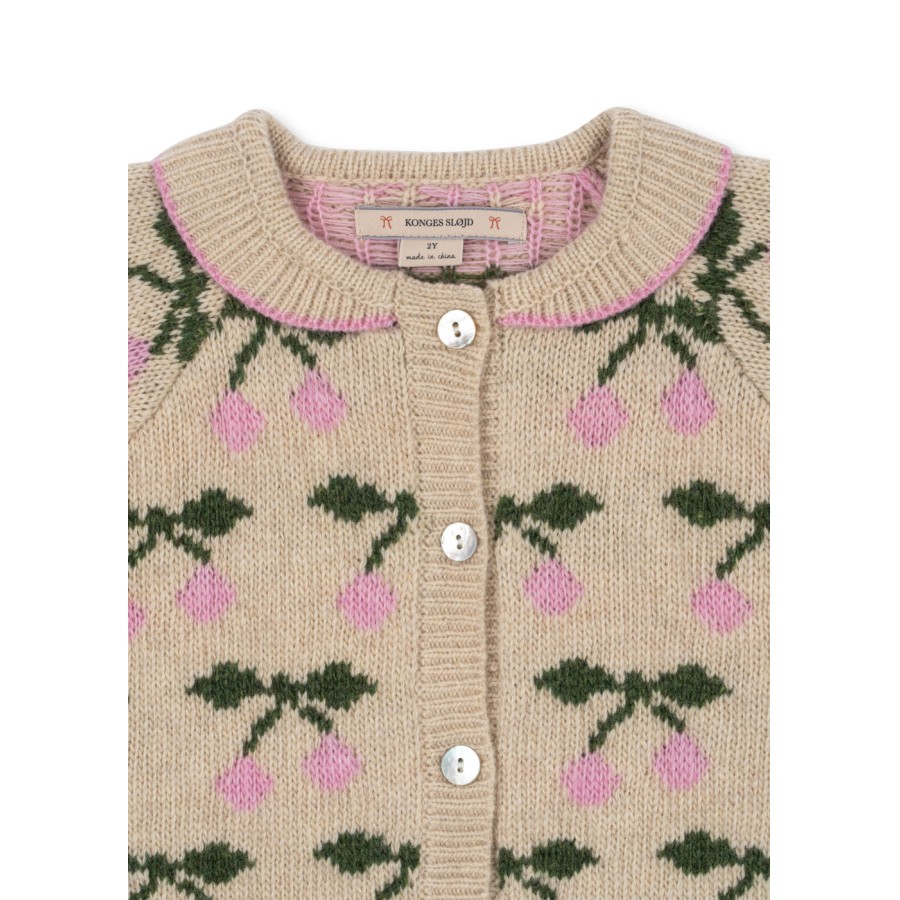 Konges Sløjd - Cardigan - Belou - Cherry - Billede 3