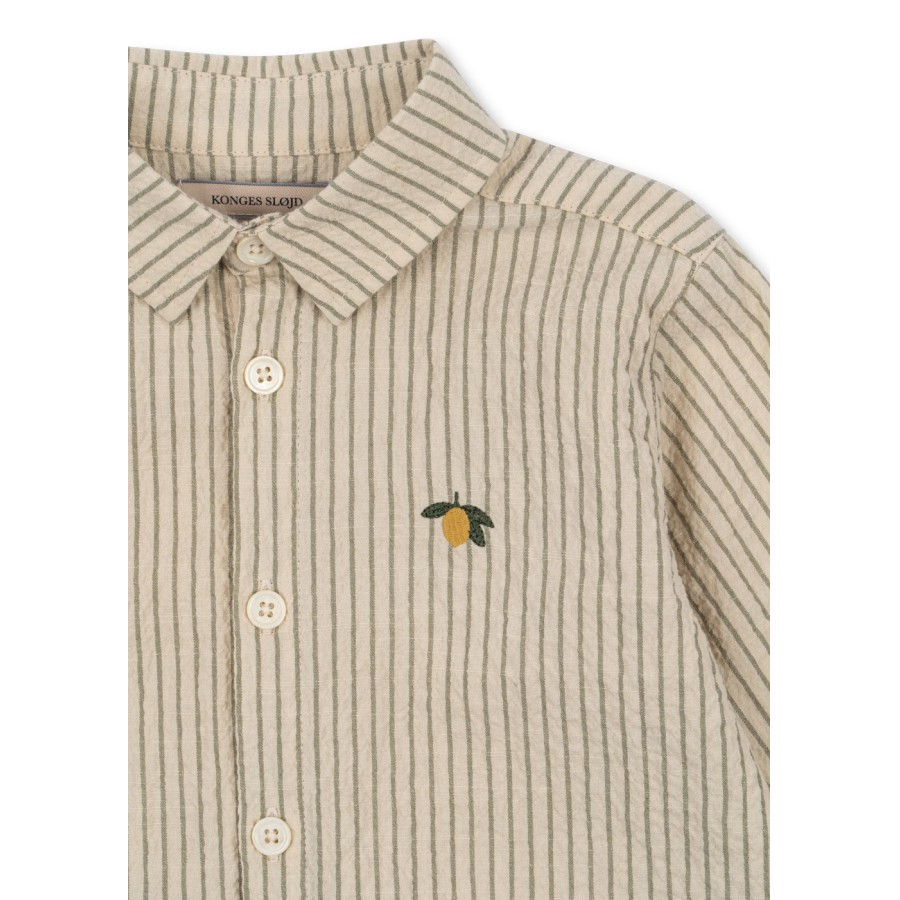 Konges Sløjd - Skjorte - Elliot - Tea Stripe - Billede 3