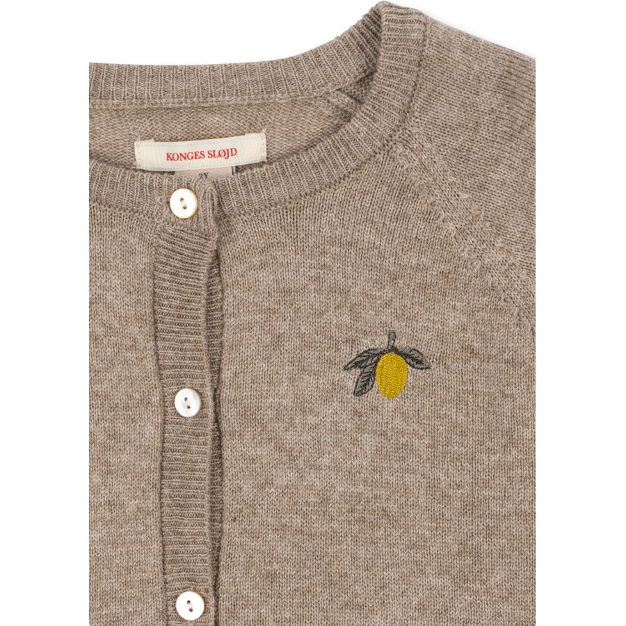 Konges Sløjd - Cardigan - Mattou - Light Brown - Billede 3