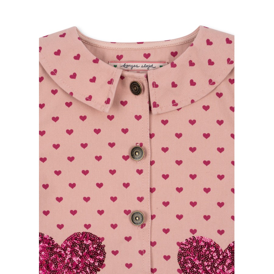 Konges Sløjd - Skjorte Jakke - Nola Sequin - Berry Coeur - Billede 2