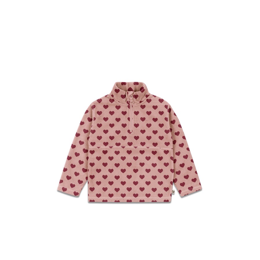 Konges Sløjd - Fleece Sweatshirt - Tavi - Coeur Mellow