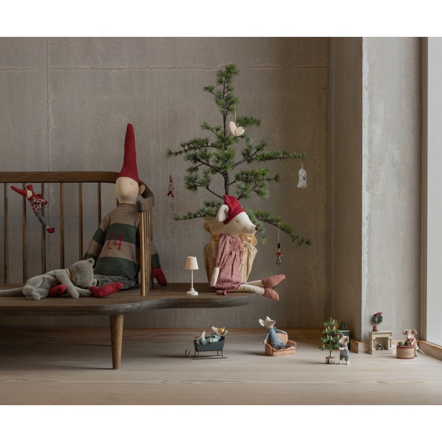 Maileg - Pixy Nisse - Str. 6 - Dreng Strikket Sweater og bukser - Billede 2