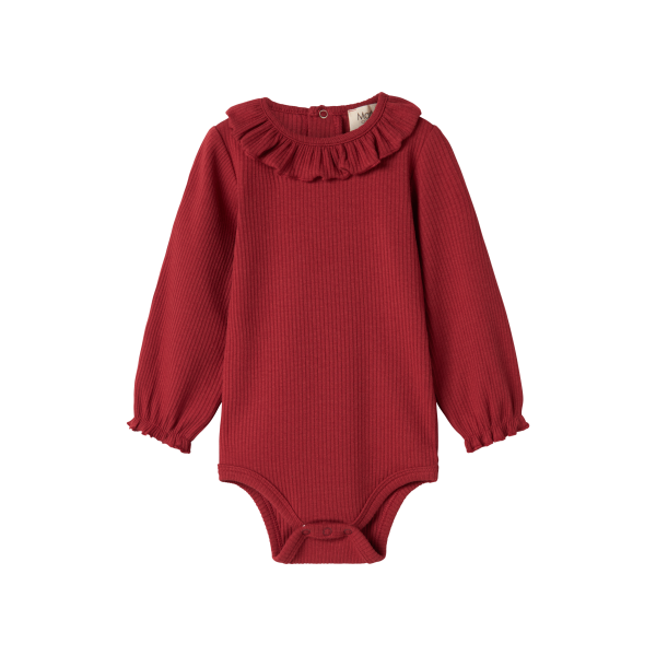 Marmar Copenhagen - Romper Body - Modal - Brandine - Hibiscus Red