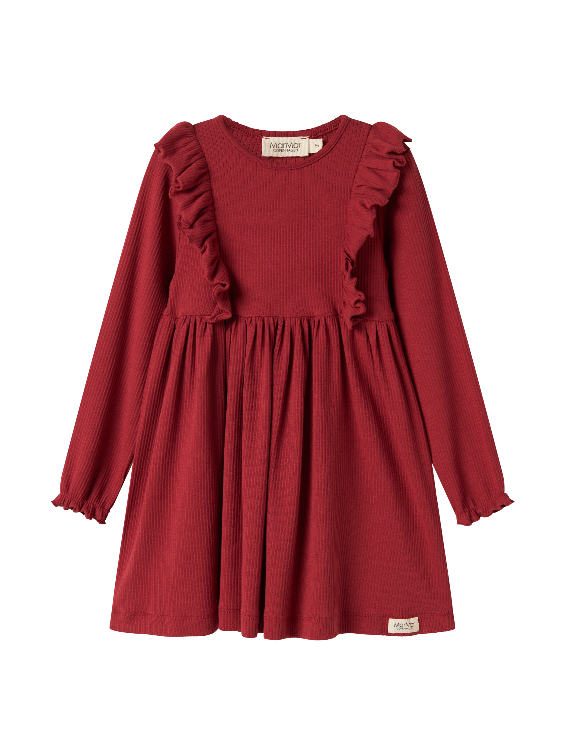 Marmar Copenhagen - Kjole - Modal - Dikte - Hibiscus Red