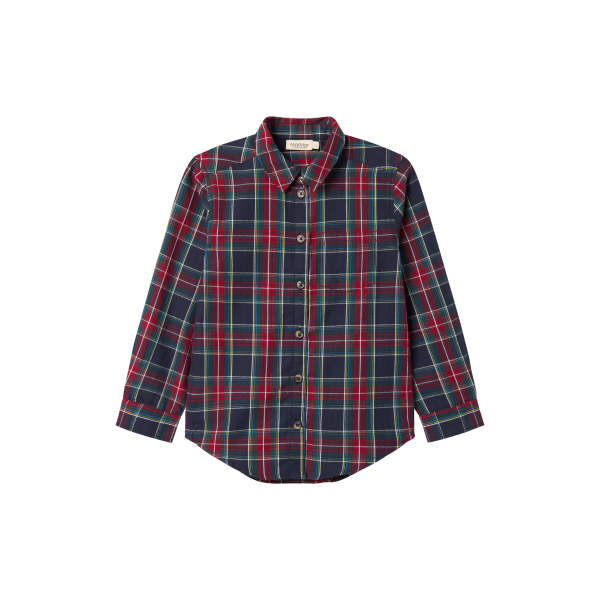 Marmar Copenhagen - Skjorte - Tommy - Pilot Navy Check