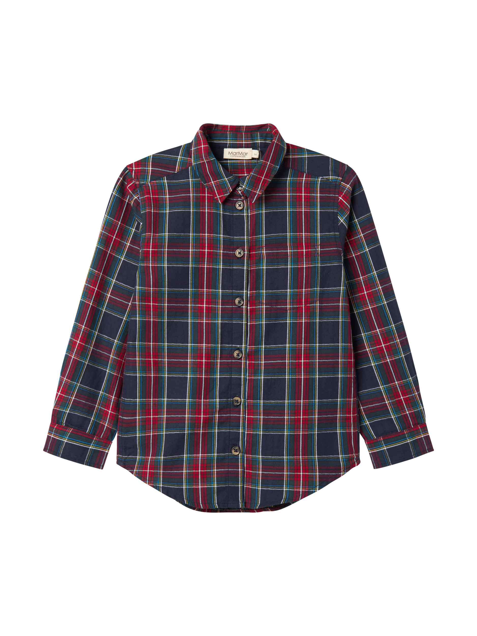 Marmar Copenhagen - Skjorte - Tommy - Pilot Navy Check