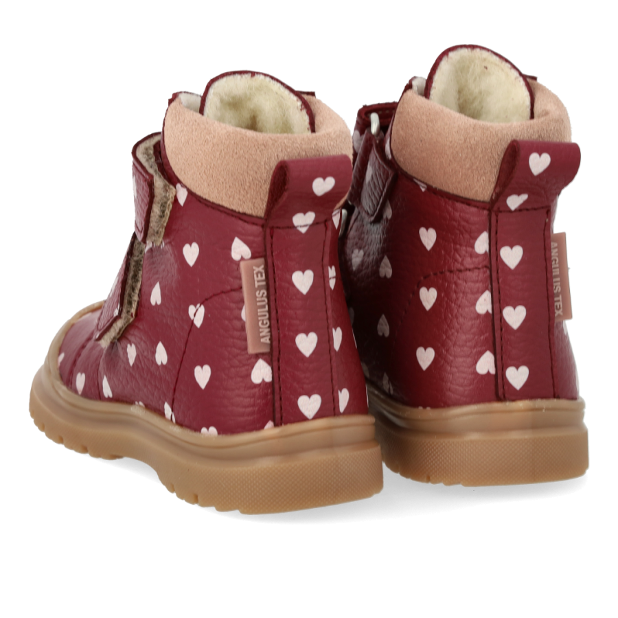 Angulus - Vinterstøvle m. TEX - Berry Hearts Rosebud - Billede 6