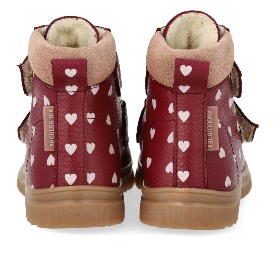 Angulus - Vinterstøvle m. TEX - Berry Hearts Rosebud - Billede 5