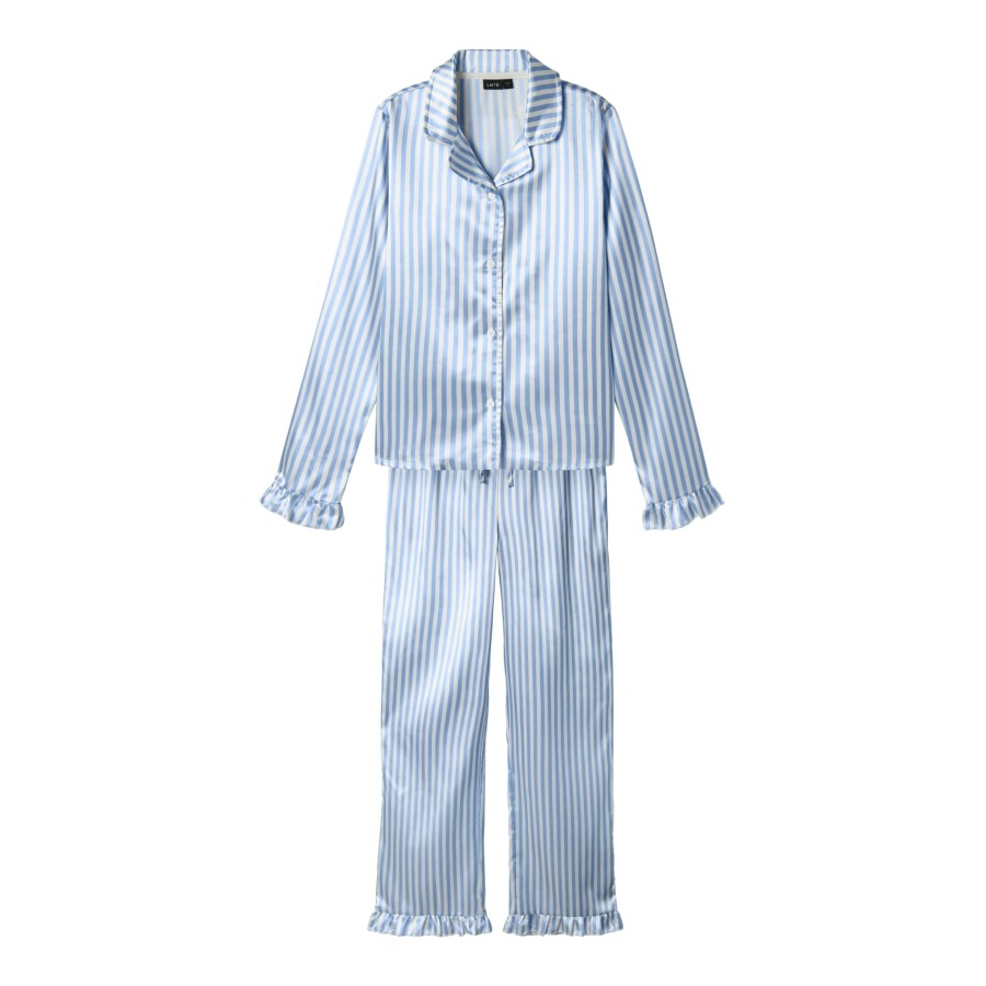 LMTD - Pyjamas - Nighty Stripes - Windsurfer White Alys