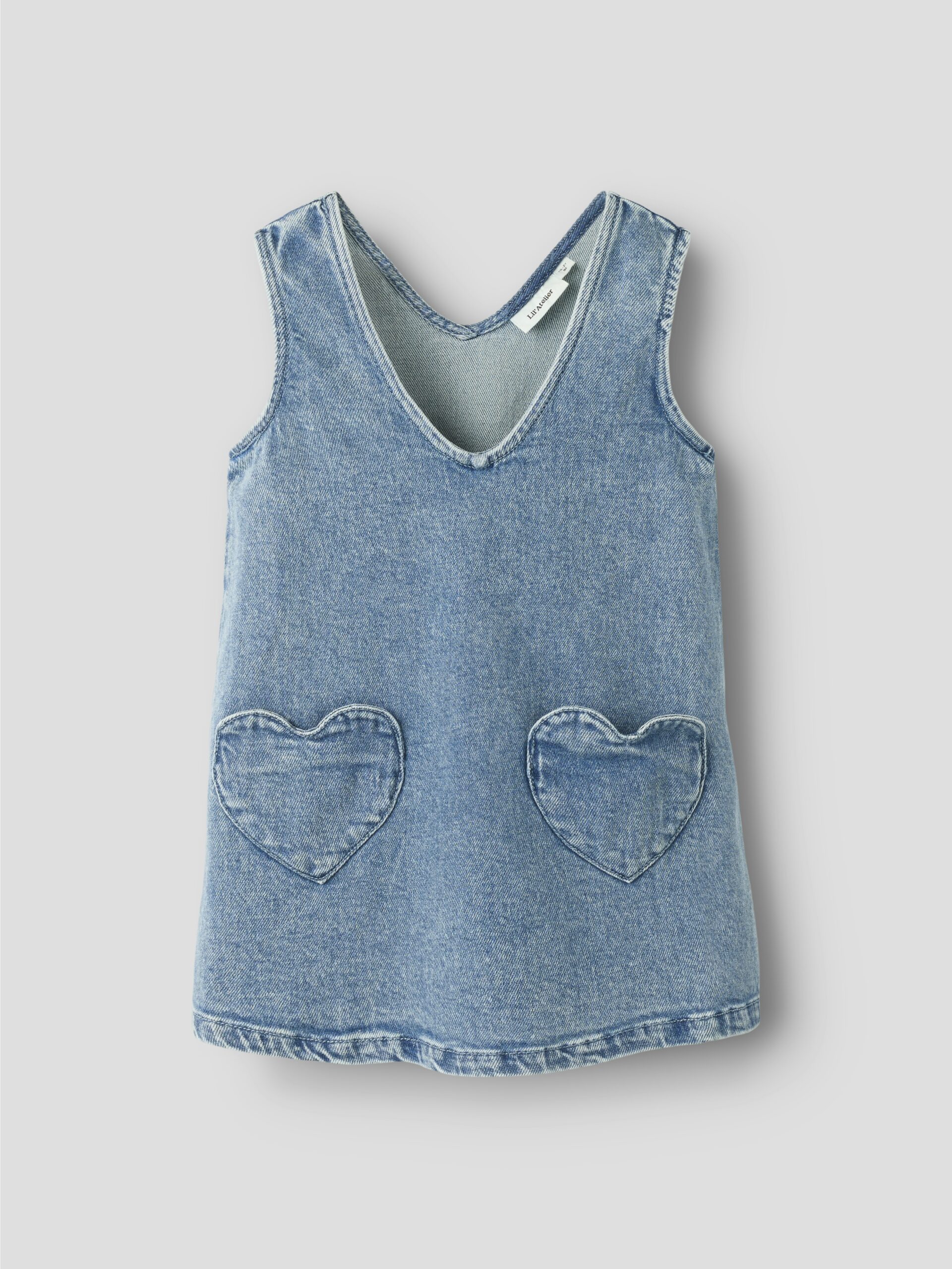 Lil' Atelier - Spencer Kjole - Lulia - Medium Blue Denim