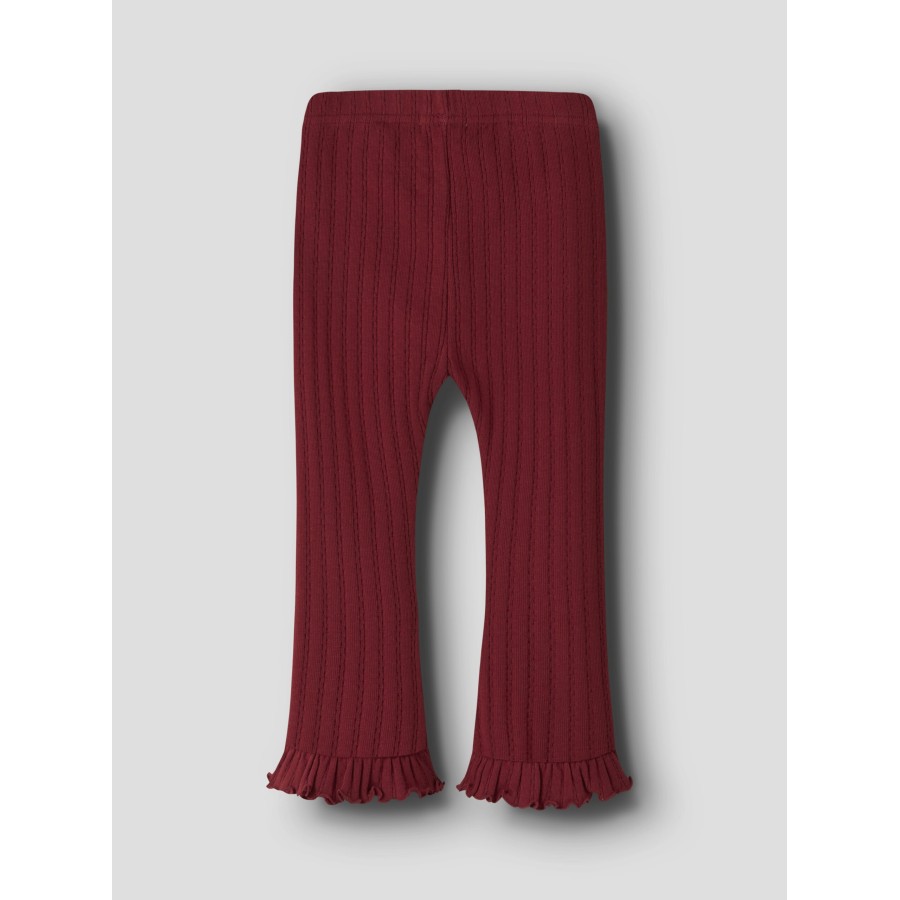 Lil' Atelier - Leggings - Rita - Red Dahlia - Billede 2
