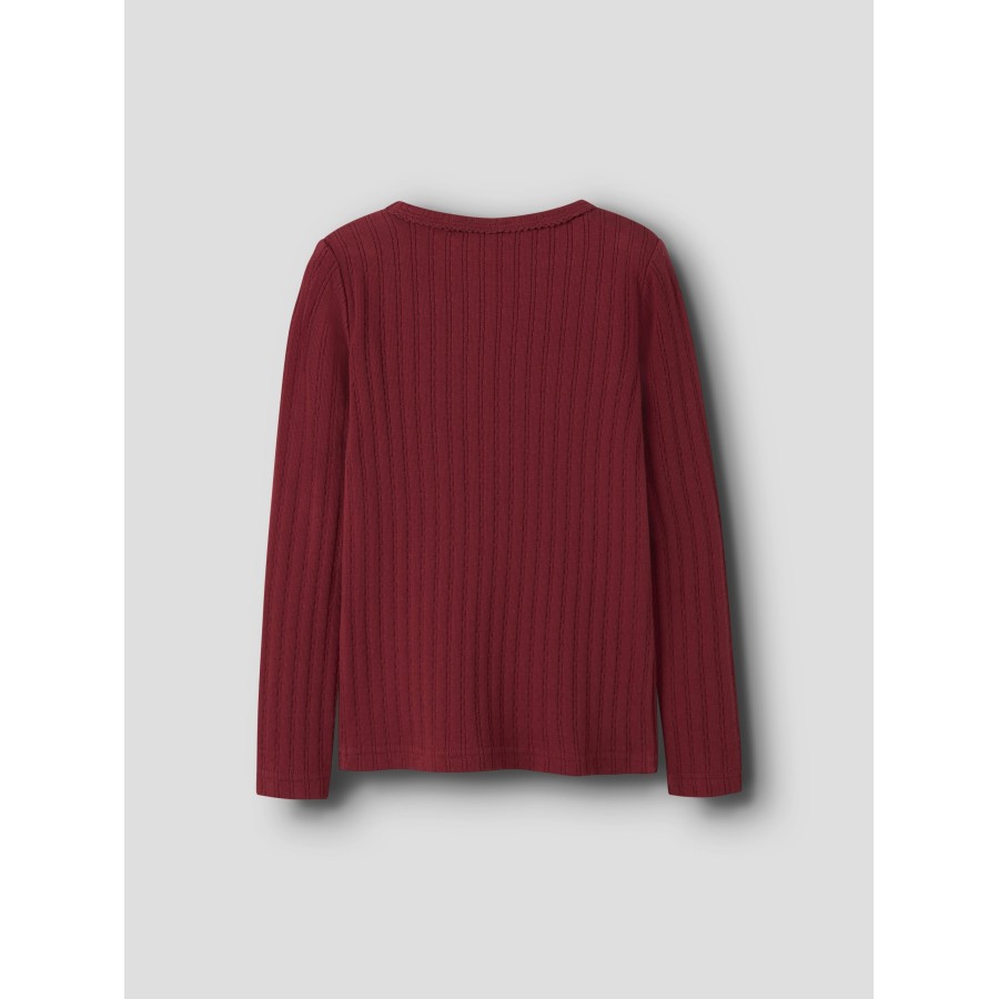 Lil' Atelier - Bluse - Rita - Red Dahlia - Billede 2