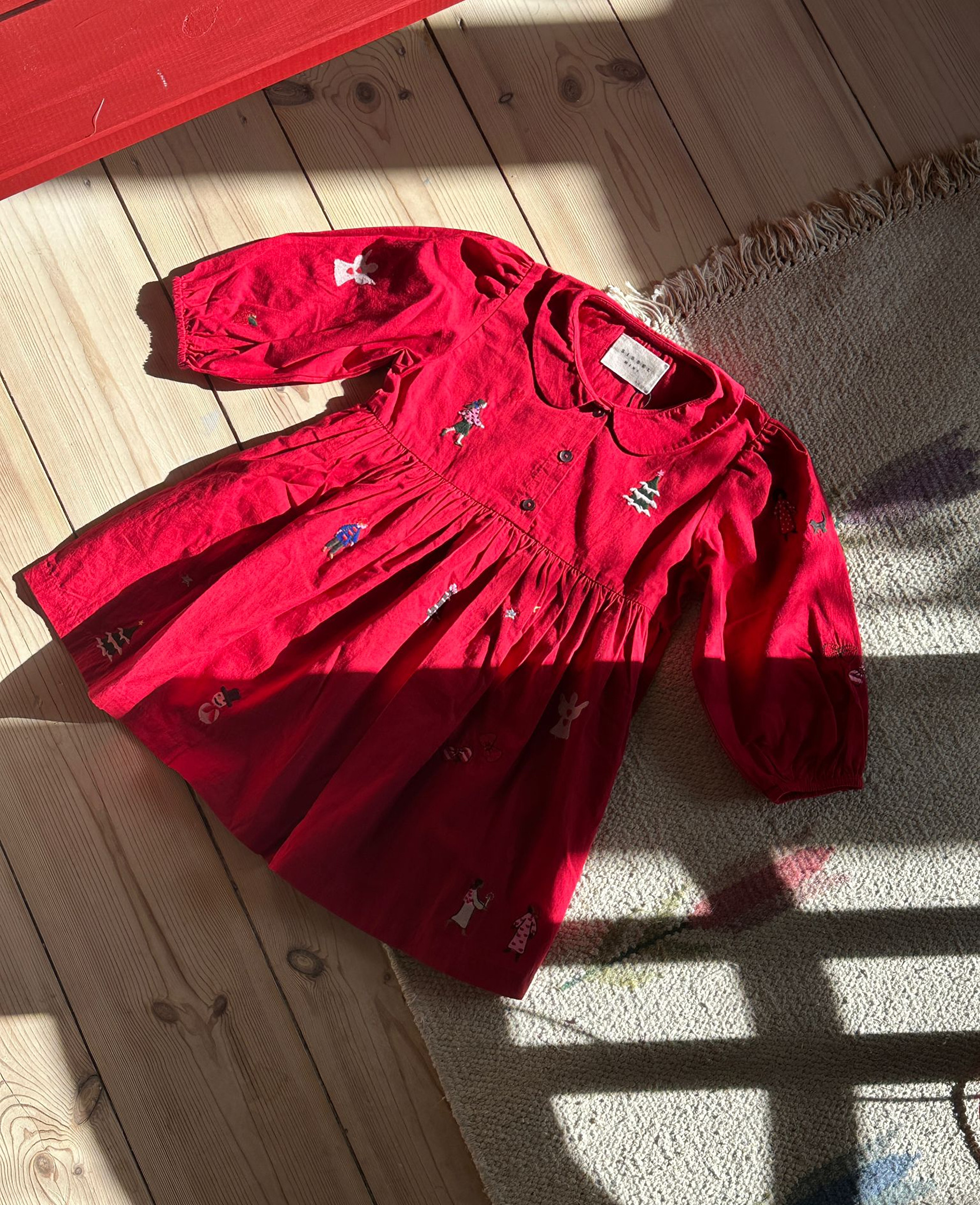 Sissel Edelbo - Kjole - Luna Mini - Chili Pepper - Billede 5