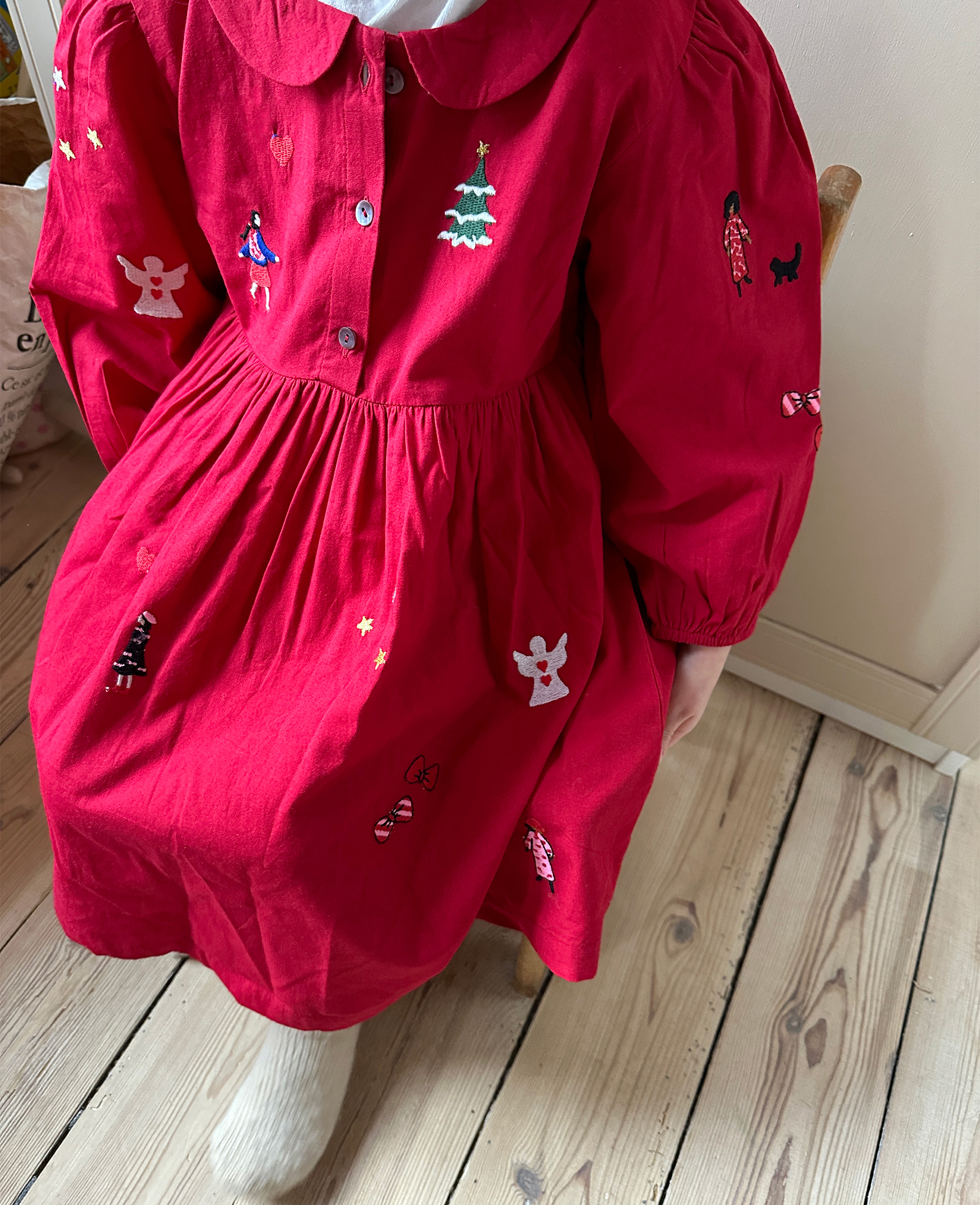 Sissel Edelbo - Kjole - Luna Mini - Chili Pepper